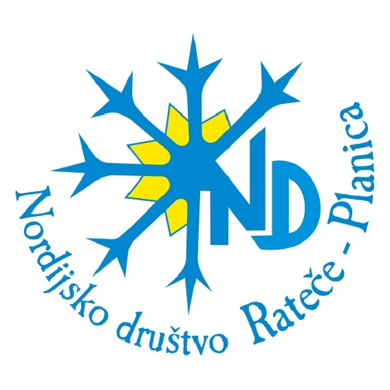 Logotip Nordijskega društva Rateče–Planica